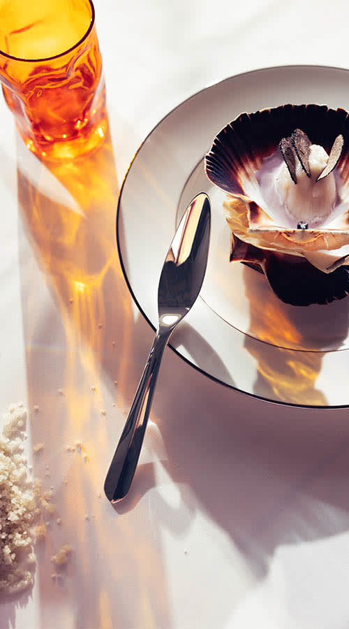 Silver-Plated Fish Sauce Knife Infini Christofle